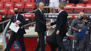 24 октября. Барселона. «Барселона» — «Реал» — 1:3. Зинедин Зидан и Роналд Куман.