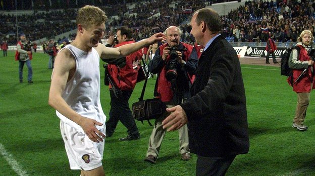 Владимир Бесчастных и Олег Романцев. Фото Алексей Иванов Владимир Бесчастных и Олег Романцев. Фото Алексей Иванов