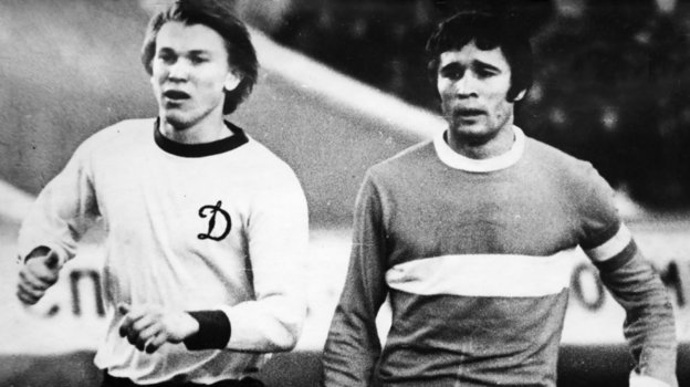 Олег Блохин и Евгений Ловчев. Фото из личного архива Евгения Ловчева Олег Блохин и Евгений Ловчев. Фото из личного архива Евгения Ловчева