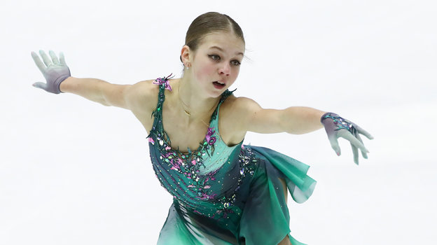 Александра Трусова. Фото Дарья Исаева, «СЭ» / Canon EOS-1D X Mark II Александра Трусова. Фото Дарья Исаева, «СЭ» / Canon EOS-1D X Mark II