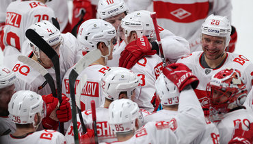 10 ноября. Москва. ЦСКА — «Спартак» — 3:4 (ОТ). Радость красно-белых.