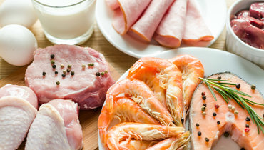 В каких продуктах содержится белок.