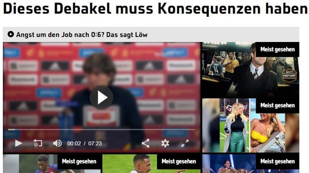 Sport1 подверг критике главного тренера немецкой команды. Фото Sport1 Sport1 подверг критике главного тренера немецкой команды. Фото Sport1