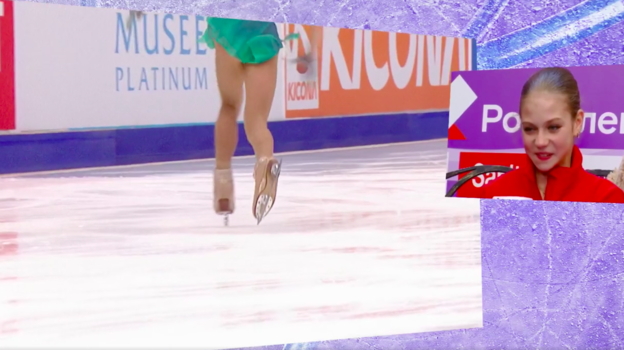 Александра Трусова. Фото Первый канал Александра Трусова. Фото Первый канал