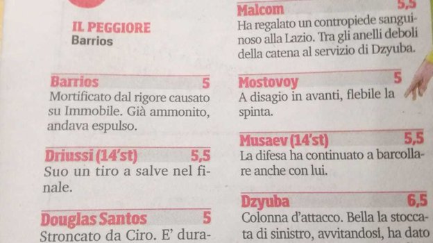Corriere dello Sport. Corriere dello Sport.