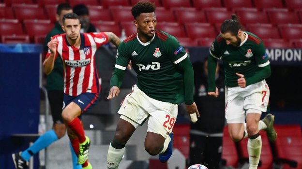 25 ноября. Мадрид. «Атлетико» — «Локомотив» — 0:0. Зе Луиш. Фото AFP 25 ноября. Мадрид. «Атлетико» — «Локомотив» — 0:0. Зе Луиш. Фото AFP