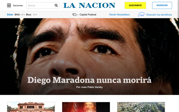 Зарубежные СМИ - о смерти Диего Марадоны. Зарубежные СМИ - о смерти Диего Марадоны.