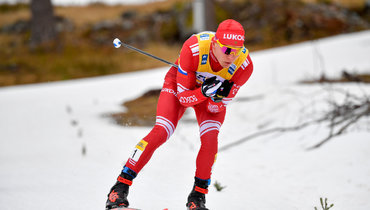 Александр Большунов.