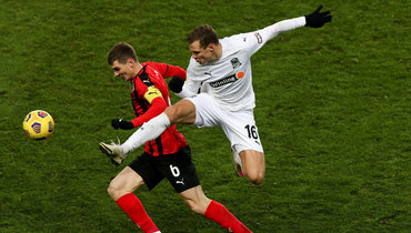 28 ноября. Химки. «Химки» — «Краснодар» — 1:0. Дмитрий Тихий и Виктор Классон.