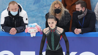 Сергей Дудаков, Этери Тутберидзе, Даниил Глейхенгауз, Камила Валиева.