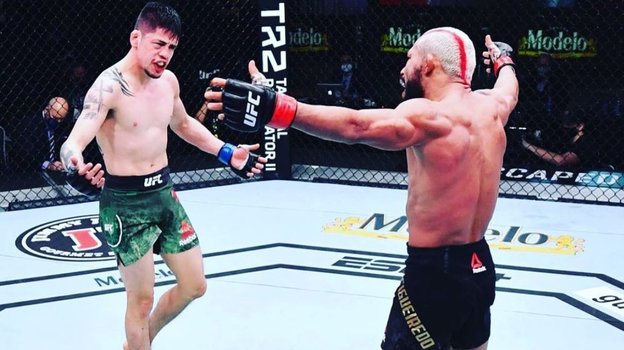 Брэндон Морено и Дейвисон Фигейреду. Брэндон Морено и Дейвисон Фигейреду.