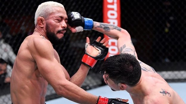 Поединок Брэндона Морено и Дейвисона Фигейреду. Поединок Брэндона Морено и Дейвисона Фигейреду.