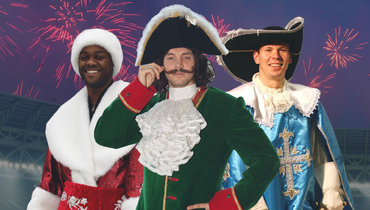 Вагнер Лав, Артем Дзюба, Константин Зырянов.