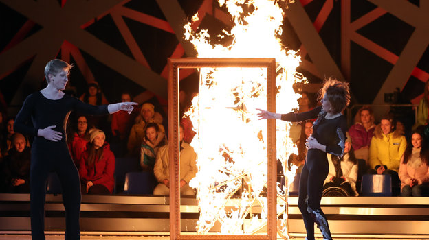 Яна Хохлова и Вячеслав Чепурченко. Фото Александр Федоров, «СЭ» / Canon EOS-1D X Mark II Яна Хохлова и Вячеслав Чепурченко. Фото Александр Федоров, «СЭ» / Canon EOS-1D X Mark II