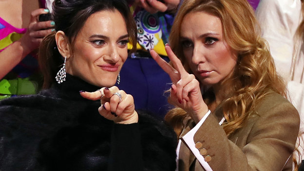 Елена Исинбаева с Татьяной Навкой. Фото Александр Федоров, «СЭ» / Canon EOS-1D X Mark II Елена Исинбаева с Татьяной Навкой. Фото Александр Федоров, «СЭ» / Canon EOS-1D X Mark II