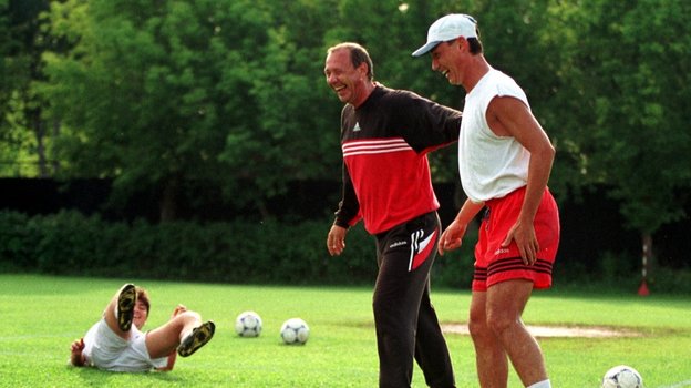 Илья Цымбаларь (справа) и Олег Романцев. Фото Александр Вильф Илья Цымбаларь (справа) и Олег Романцев. Фото Александр Вильф