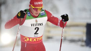 Александр Большунов.