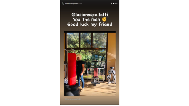 Ответ Хабиба Нурмагомедова Лучано Спаллетти. Фото Instagram Ответ Хабиба Нурмагомедова Лучано Спаллетти. Фото Instagram