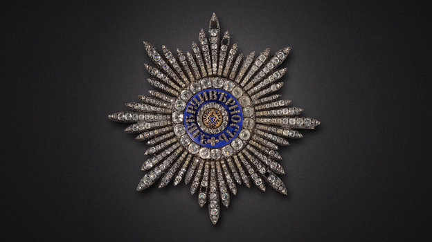 Звезда ордена Святого Апостола Андрея Первозванного. Звезда ордена Святого Апостола Андрея Первозванного.