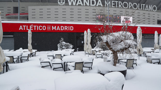 Стадион «Атлетико» в Мадриде. Фото Reuters Стадион «Атлетико» в Мадриде. Фото Reuters