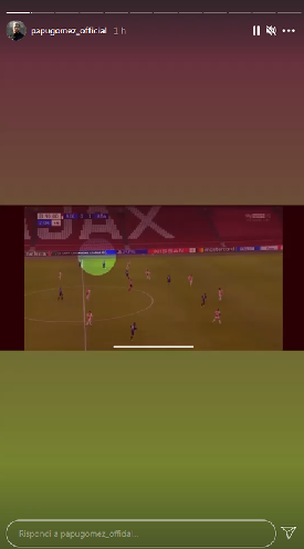 Сторис из Instagram Алехандро Гомеса. Фото Instagram Сторис из Instagram Алехандро Гомеса. Фото Instagram