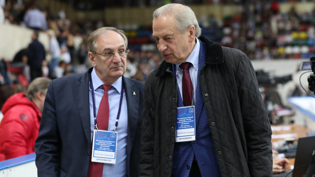 Александр Коган и Александр Горшков. Фото Александр Федоров, «СЭ» / Canon EOS-1D X Mark II Александр Коган и Александр Горшков. Фото Александр Федоров, «СЭ» / Canon EOS-1D X Mark II