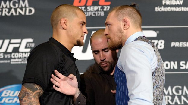 Дастин Порье и Конор Макгрегор. Фото Forbes Дастин Порье и Конор Макгрегор. Фото Forbes