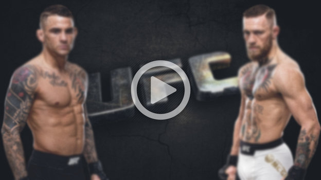 Дастин Порье и Конор Макгрегор. Дастин Порье и Конор Макгрегор.