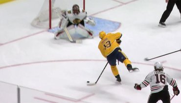 27 января. Яков Тренин забрасывает шайбу.