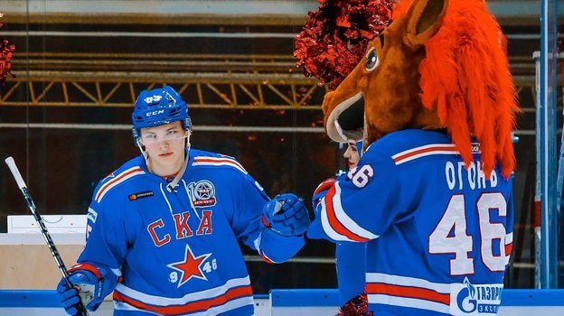 Арсений Бринкман. Фото ХК СКА Арсений Бринкман. Фото ХК СКА