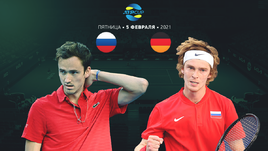 Россия — Германия: Рублев и Медведев вывели россиян в финал ATP Cup.  Как это было