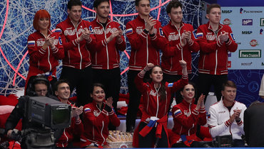 Команда Алины Загитовой.