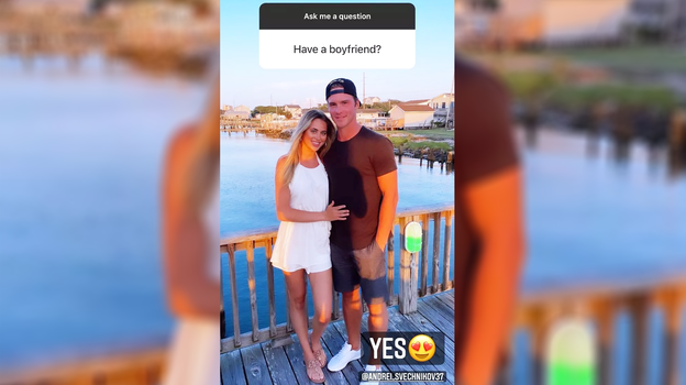 Джулия Ши Хэмилтон и Андрей Свечников. Фото Instagram Джулия Ши Хэмилтон и Андрей Свечников. Фото Instagram