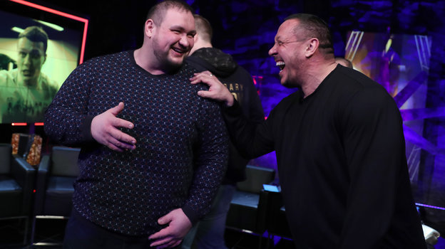 18 февраля. Москва. Денис Вильданов и Михаил Кокляев. Фото Александр Федоров, «СЭ» / Canon EOS-1D X Mark II 18 февраля. Москва. Денис Вильданов и Михаил Кокляев. Фото Александр Федоров, «СЭ» / Canon EOS-1D X Mark II