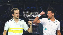 Медведев проиграл Джоковичу финал Australian Open. Россиянин не взял ни одного сета