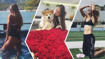 Ефимова не расстается с купальником в Калифорнии, букет для собаки Загитовой, идеальная форма Клишиной