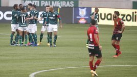 Луиз Адриану не забил, «Палмейрас» не выиграл. Зелено-белые мыслями в кубковом финале