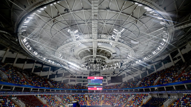 Дворец спорта «Мегаспорт». Фото Дарья Исаева, «СЭ» / Canon EOS-1D X Mark II Дворец спорта «Мегаспорт». Фото Дарья Исаева, «СЭ» / Canon EOS-1D X Mark II