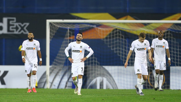 25 февраля. Загреб. «Динамо З» — «Краснодар» — 1:0. Фото Reuters 25 февраля. Загреб. «Динамо З» — «Краснодар» — 1:0. Фото Reuters