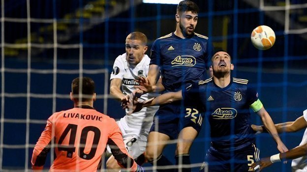 25 февраля. Загреб. «Динамо З» — «Краснодар» — 1:0. Фото AFP 25 февраля. Загреб. «Динамо З» — «Краснодар» — 1:0. Фото AFP