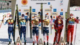 Большунов снова провел выдающуюся гонку. Он довел до отчаяния второго спринтера в мире