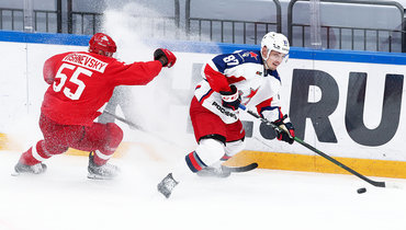 ЦСКА и «Спартак» встретятся в первом раунде Кубка Гагарина.