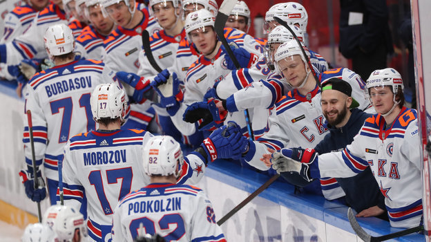 Хоккеисты СКА. Фото Александр Федоров, «СЭ» / Canon EOS-1D X Mark II Хоккеисты СКА. Фото Александр Федоров, «СЭ» / Canon EOS-1D X Mark II