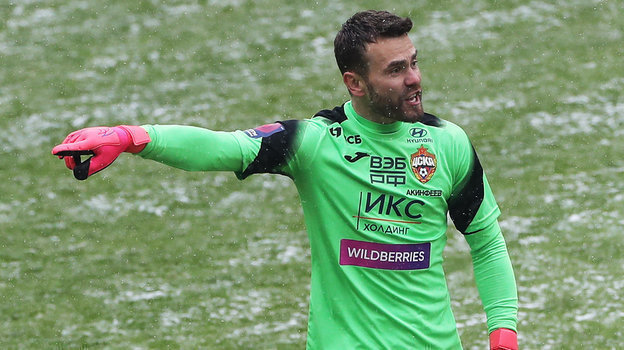 Игорь Акинфеев. Фото Александр Федоров, «СЭ» / Canon EOS-1D X Mark II Игорь Акинфеев. Фото Александр Федоров, «СЭ» / Canon EOS-1D X Mark II