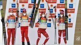 Фантастическое серебро! Женская эстафета стала второй и заставила Вяльбе плакать