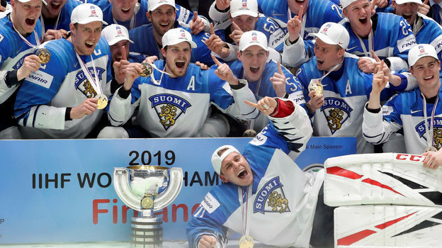 Финляндия - чемпион мира-2019. Фото Reuters Финляндия - чемпион мира-2019. Фото Reuters