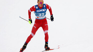 Александр Большунов.