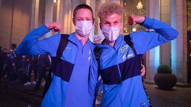 Данила Прохин и Даниил Шамкин. Фото ФК «Зенит» Данила Прохин и Даниил Шамкин. Фото ФК «Зенит»