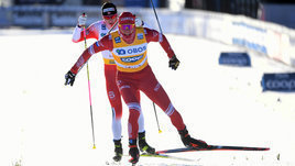 Бегут, вместо того чтобы скользить. Клебо и Большунов изменили суть лыжных гонок