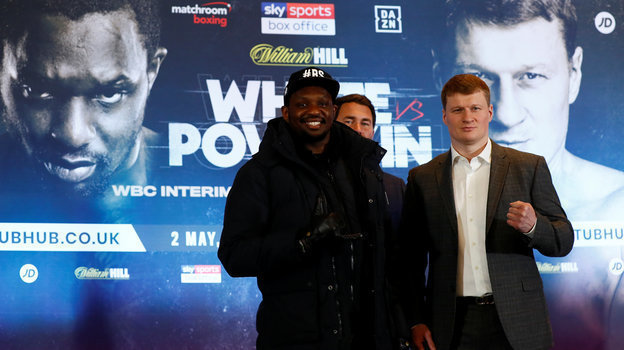 Александр Поветкин — Диллиан Уайт. Фото Reuters Александр Поветкин — Диллиан Уайт. Фото Reuters